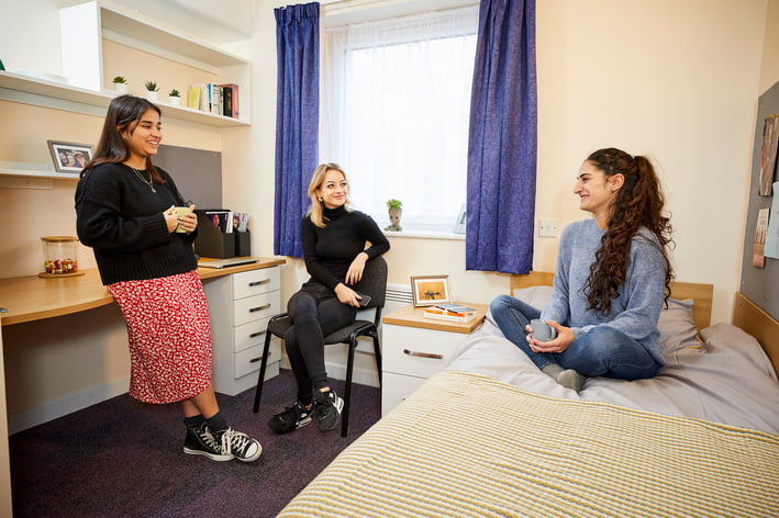 Students in accommodation